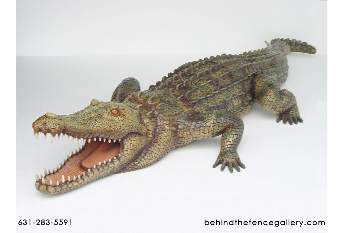 Nile Crocodile Statue - 10 ft.