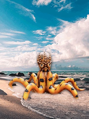 Octopus Statue