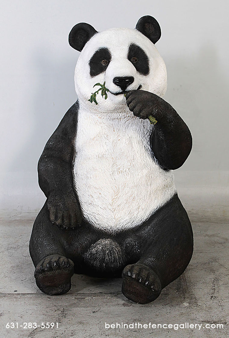 Eating Panda Statue