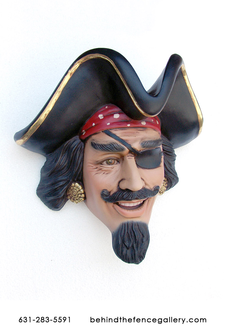 Pirate Head Wall Decor