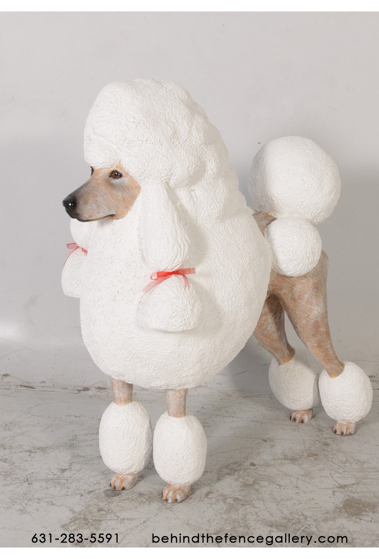 Poodle Statue