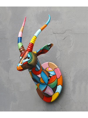 Gazelle Head popart