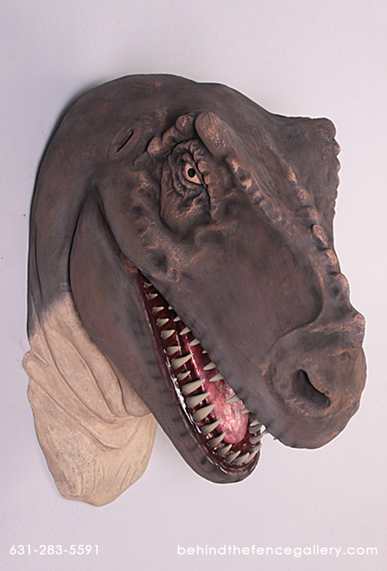 Dinosaur Head Tyrannosaurus Jumbo Wall Mount