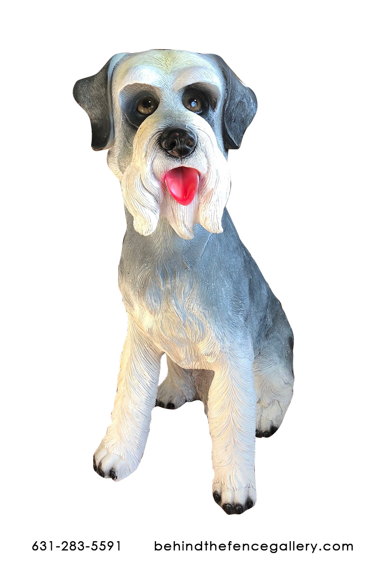 Jumbo Schnauzer Statue