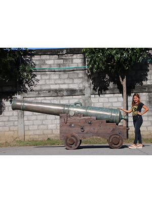 Giant Replica Cannon Statue