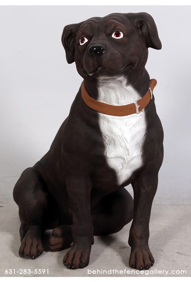 Staffordshire Terrier Dog Statue