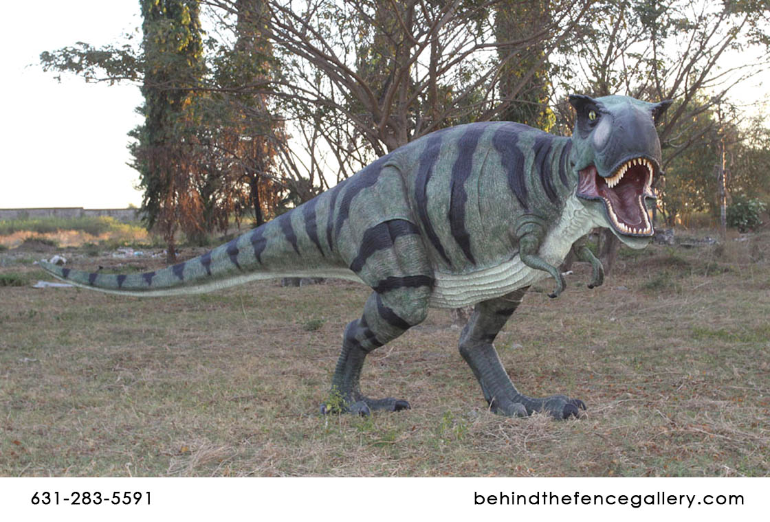 Walking T-Rex Statue