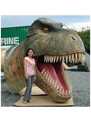 Life Size T-Rex Head
