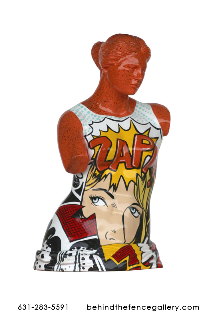 Popart Venus Torso Sculpture