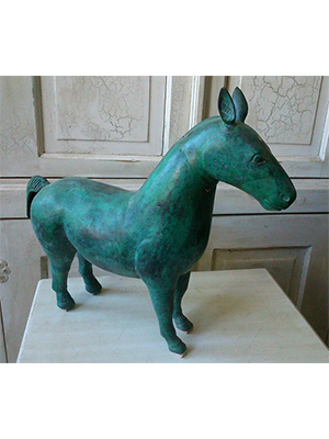Verdi Bronze Horse