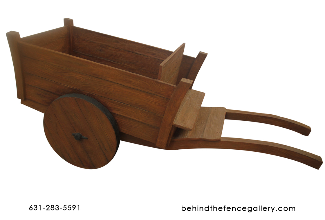 Farmers Cart Life Size Prop Statue