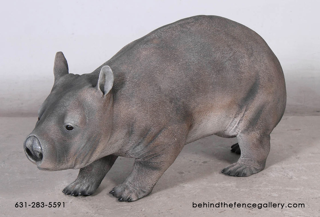Hairy Nosed Wombat Statue